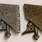 1993 Pewter & Brass Hat Pins