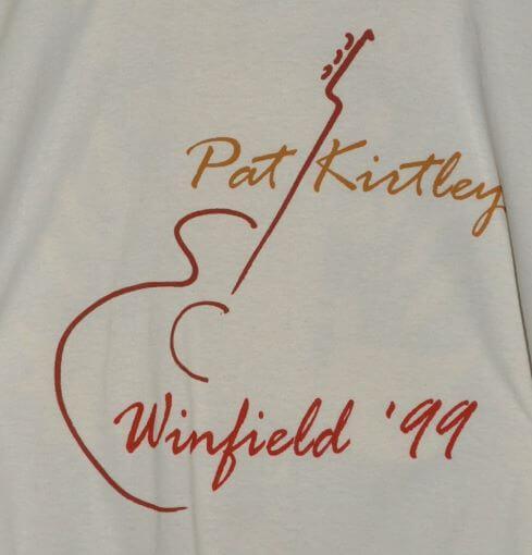 "Pat Kirtley, Winfield '99" Tshirt Front