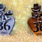 2007 Pewter & Brass Hat Pins