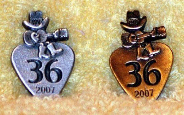 2007 Pewter & Brass Hat Pins