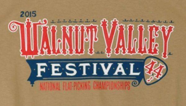 Official 2015 Walnut Valley Festival Worker T-Shirt