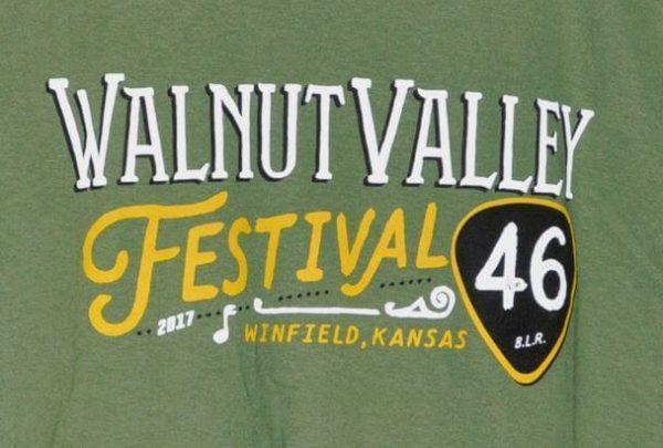 Official 2017 Walnut Valley Festival Worker T-Shirt