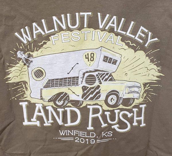 Official 2019 Walnut Valley Festival Worker T-Shirt