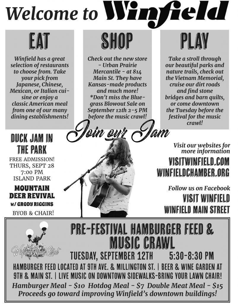 Things to do and see in Winfield Walnut Valley Festival