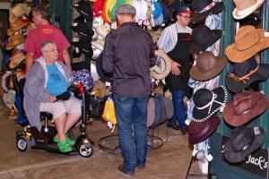 Festival interior areas are paved and accessible for wheel chairs or powered assist scooters.