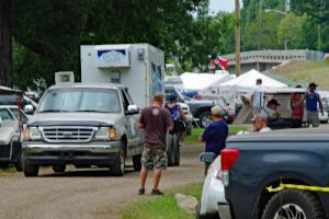 Ice delivered to your campsite!