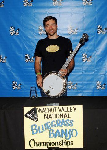 Gregg Welty, 3rd Place Winner,
2021 National Bluegrass Banjo Championship,
Back Stage Promo