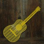 Yellow, Guitar-shaped flyswatter