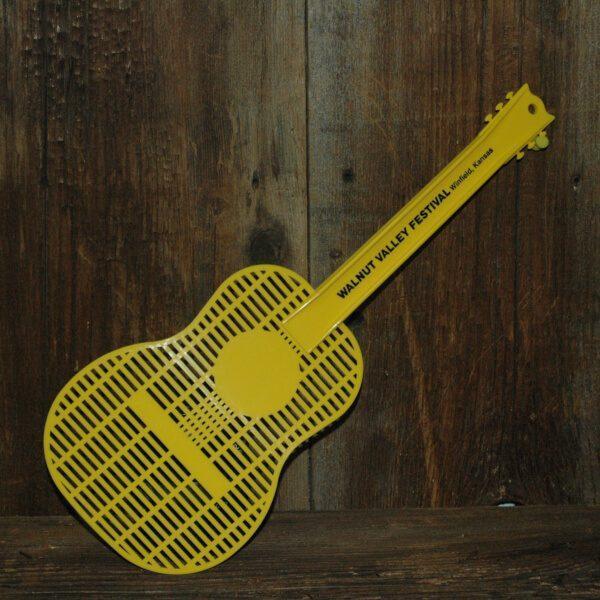 Yellow, Guitar-shaped flyswatter