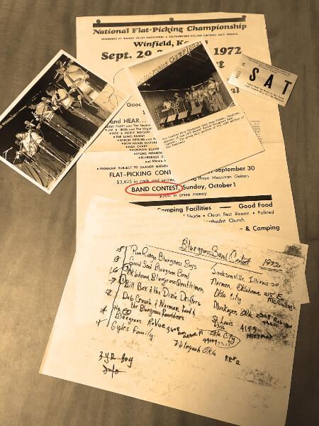 Old Memorabilia from past Battles of the Bands