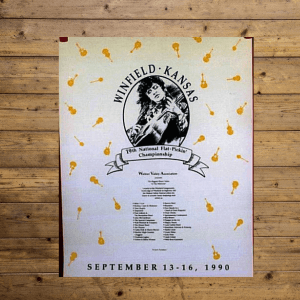 Walnut Valley Festival Poster - 1990