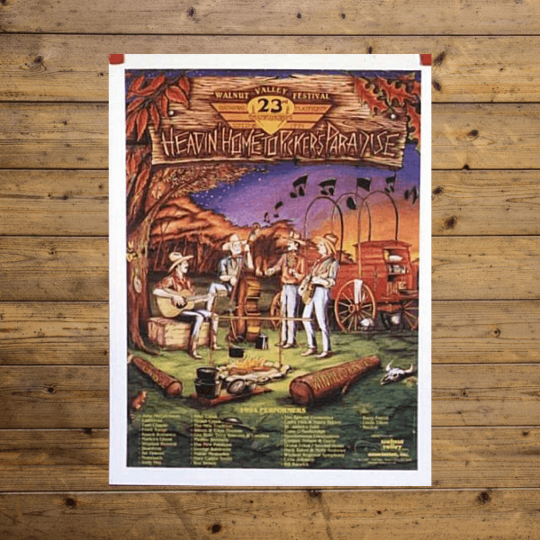 Walnut Valley Festival Poster - 1994