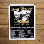 Walnut Valley Festival Poster - 1995