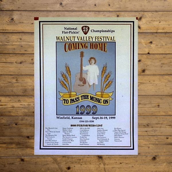 Walnut Valley Festival Poster - 1999