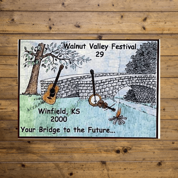 Walnut Valley Festival Poster - 2000