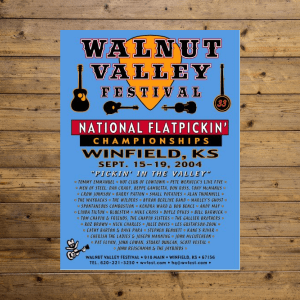 Walnut Valley Festival Poster - 2004