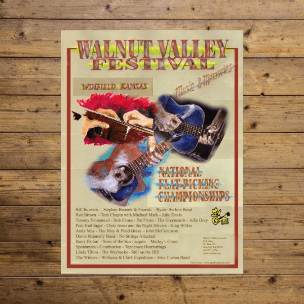 Walnut Valley Festival Poster - 2005