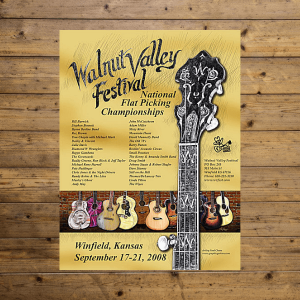 Walnut Valley Festival Poster - 2008