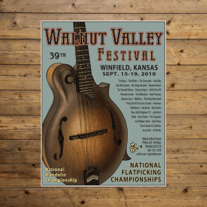 Walnut Valley Festival Poster - 2010