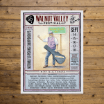 Walnut Valley Festival Poster - 2016