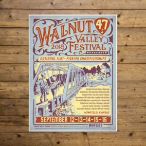 Walnut Valley Festival Poster - 2018